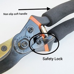 Gator-Brand Premium High Carbon Steel Heavy Duty Pruning Shears Free Shipping
