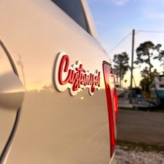 Custom Car Acrylic Emblem Badge MULTI COLOR Customized Text Names