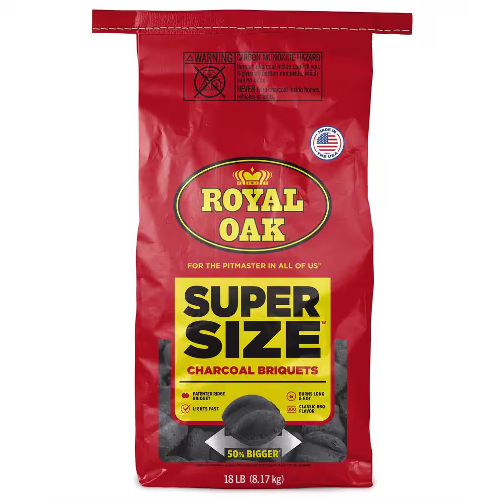 18 lb. Super Size Charcoal Briquets