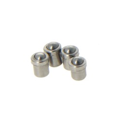 2 10PCS Brushed Nickel Closet Ball Door Catch Bullet Type Friction Stopper FC003