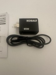 NEW Genuine Kobalt 24V USB-C PD 65W battery charger KCH-624-06