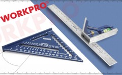 WORKPRO Rafter Square and Combination Square Tool Set Rafter Square Layout Tool