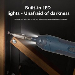 44 in 1 Cordless Electric Screwdriver 1300mah Rechargeable Adjustment Power Dril