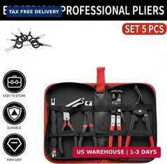 5Pcs Electrical Disconnect Pliers Set Automotive Electrical Connector Removal To