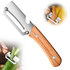 2Pcs Vegetable Peeler 3 in 1 Multi-Functional for Kitchen Stainless Steel Peeler