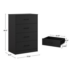 Mainstays Ardent 4 Drawer Dresser