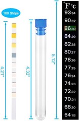 8 in 1 Aquarium Test Kit Fish Tank Test Strips Accurate Water Quality Testing St