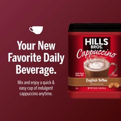 Hills Bros. Cappuccino Mix – Rich, Frothy 16 Ounce (Pack of 1)