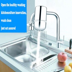 Faucet Water Filter For Kitchen Sink Or Bathroom Mount Filtration Tap Purifier