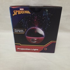 Marvel Spider-Man Color Changing Projection Night Light, Battery Powered, 4.4 in