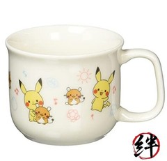 Kaneshotouki Pokémon Monpoke Mug Approx. 8cm Made in Japan 050142 White