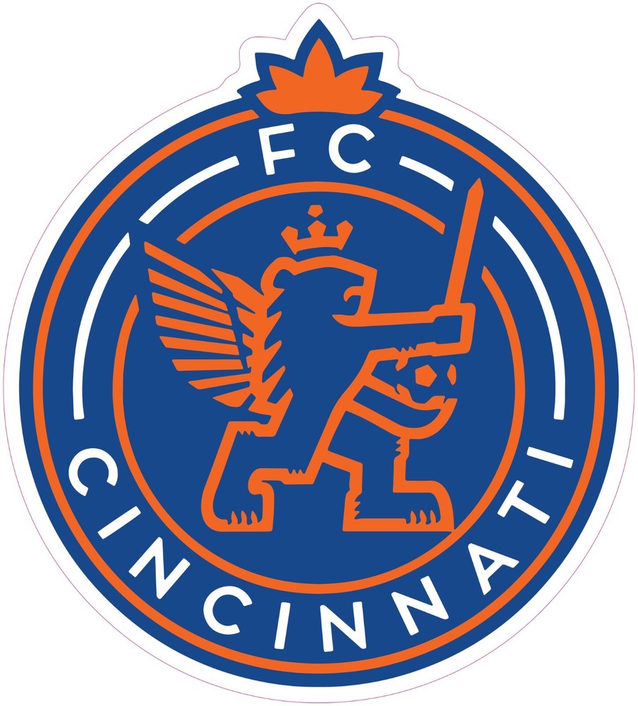 FC Cincinnati Soccer Vinyl Decal Sticker Car Truck Bumper Laptop Mug Tumbler