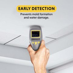 LCD Moisture Meter #MM8 – Leak and Humidity Detector – Pinless and Non-Invasive
