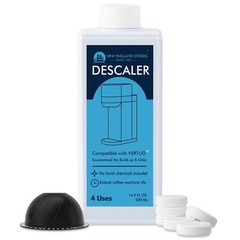 12 Months Supply Descaling Compatible with Vertuo, Odorless Coffee Brewer Mac…