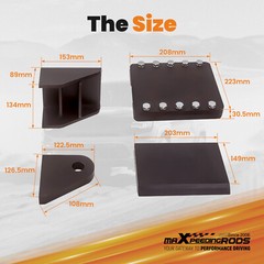Rear Slide Wedge Push Plate Hydraulic Cylinder Mounting kit fit Log Splitter