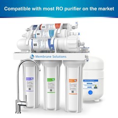 6 Pack 100/150 GPD RO Membrane Reverse Osmosis Purifier Water Filter Replacement