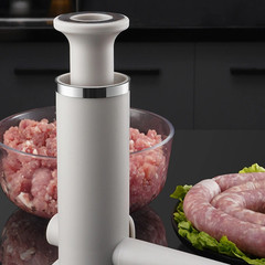 1.5L Stainless Steel Sausage Stuffer Manual Sausage Maker