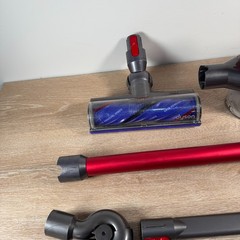 Dyson SV25 V8 Red Stick Vacuum Cleaner Bundle -NO BATTERY INCLUDED
