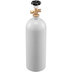 5 lbs Aluminum CO2 Cylinder with CGA320 Valve for Homebrew Draft Beer Aquarium