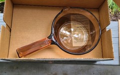 New Open Box 1984 Visions Cookware Rangetop 1.5-QT Covered Double Boiler V-20-N