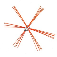 VEVOR Chimney Sweep Kit Chimney Brush for Square Arch Rectangle Chimneys