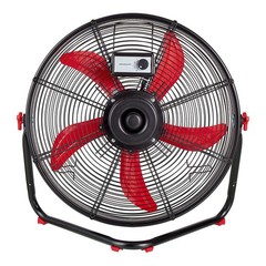 Hyper Tough Sealed Motor Drum Fan with Wall Mount, 20″, Black/Red – Portable