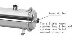 PVDF Ultrafiltration Membrane Filter 8000L/h Stainless Fluid Purification Tool