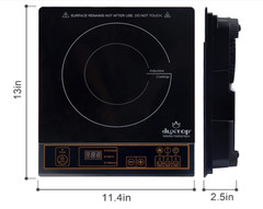Duxtop 1800W Portable Induction Cooktop Countertop Burner, 8120MC/BT-180G famous