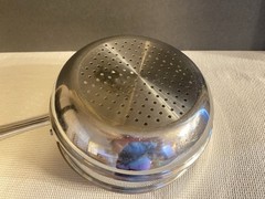 ALL-CLAD 8″ Stainless Steel Double Boiler Steamer Strainer No Lid 3 Quart