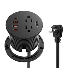 Recessed Power Grommet with HDMI Port, 35W USB C Fast 1 PC-35W USB-C Port