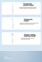Professional Oral Irrigator Water Jet Flosser | Teeth Whitening Cleaning Tool