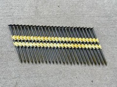 Sandbaggy 3 inch 21 Degree Framing Nails – Plastic Collated Strip – Round Head