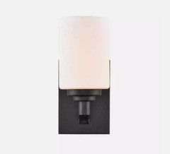Generation Lighting Oak Moore 4.875-in 1-Light Black Modern/Contemporary Vanity