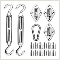 ColourTree Hardware Kit for Sun Shade Sail Triangle Rectangle Installation