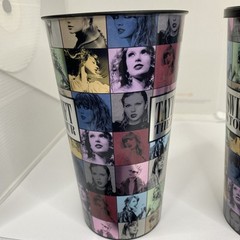 LOT OF 2-Taylor Swift THE ERAS TOUR Movie 32 oz Plastic Cups w/lids