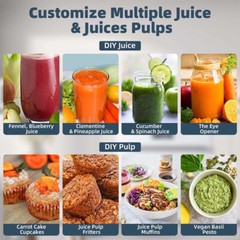 1000W Electric Juicer Fruit Vegetable Blender Juice Extractor Citrus Machine C2