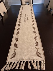 RARE Taylor Swift Tolerate It Woven Table Runner Official Evermore Holiday Merch