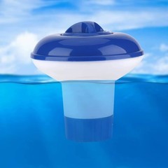 Heavy Duty 7″ Pool Floating Chemical Dispenser Floater for 3″ Chlorine Tablets