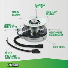 PTO Clutch For John Deere X500
