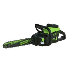 GreenWorks Pro 60V Cordless Chainsaw – Green (CS60L02)
