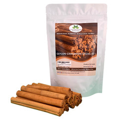 Ceylon Cinnamon Sticks 5″, Premium Grade True Cinnamon from Sri Lanka