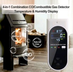 4 in 1 Natural Gas Detector & Carbon Monoxide Detector – Carbon Monoxide Detecto