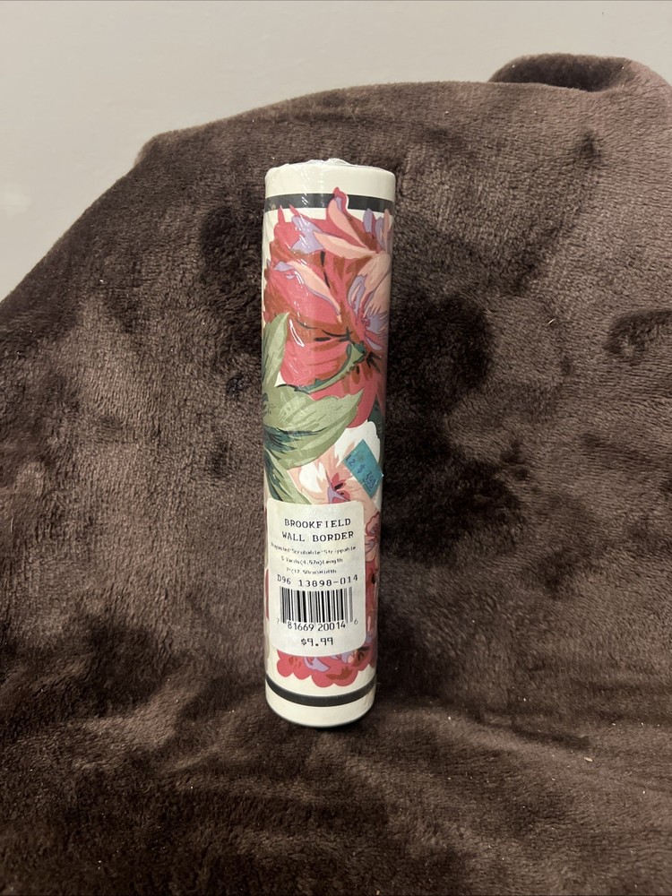 Vintage Brookfield Wall Border Washable 4.57M X 17.50 CM New