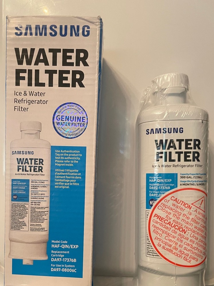 3PACK Genuine Samsung DA97-17376B HAF-QIN/EXP REFRIGERATOR Water Filter US