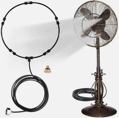 USA Misting Fan Kit Cool Patio Water Mister Spray For Cooling Outdoor 10/20/33FT