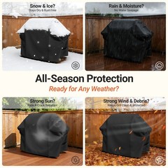 7106 Heavy Duty Weber Grill Cover 52″ Waterproof Spirit II 300 E310 E315 Cover