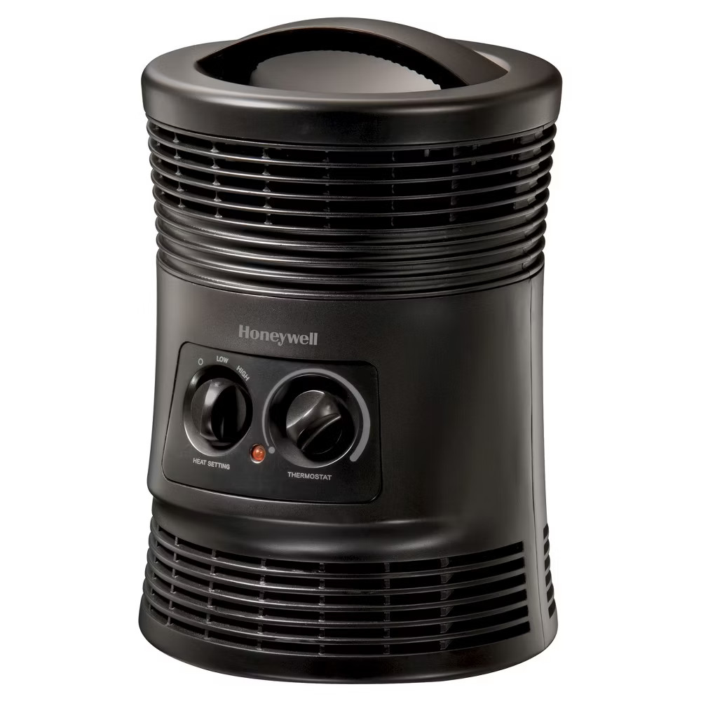 Honeywell HHF360B 1500W 360 Surround Indoor Heater Black