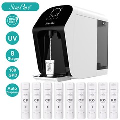 8-Stage SimPure WP1 UV Countertop Reverse Osmosis Water Filter System Dispenser