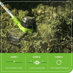Greenworks 40V Cordless Leaf Blower and String Trimmer Combo Kit w/ 2Ah Battery
