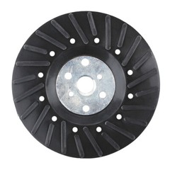2 Pack – 4-1/2″ x 5/8″-11 Resin Fiber Disc Backing Pad with Lock Nut for Grinder